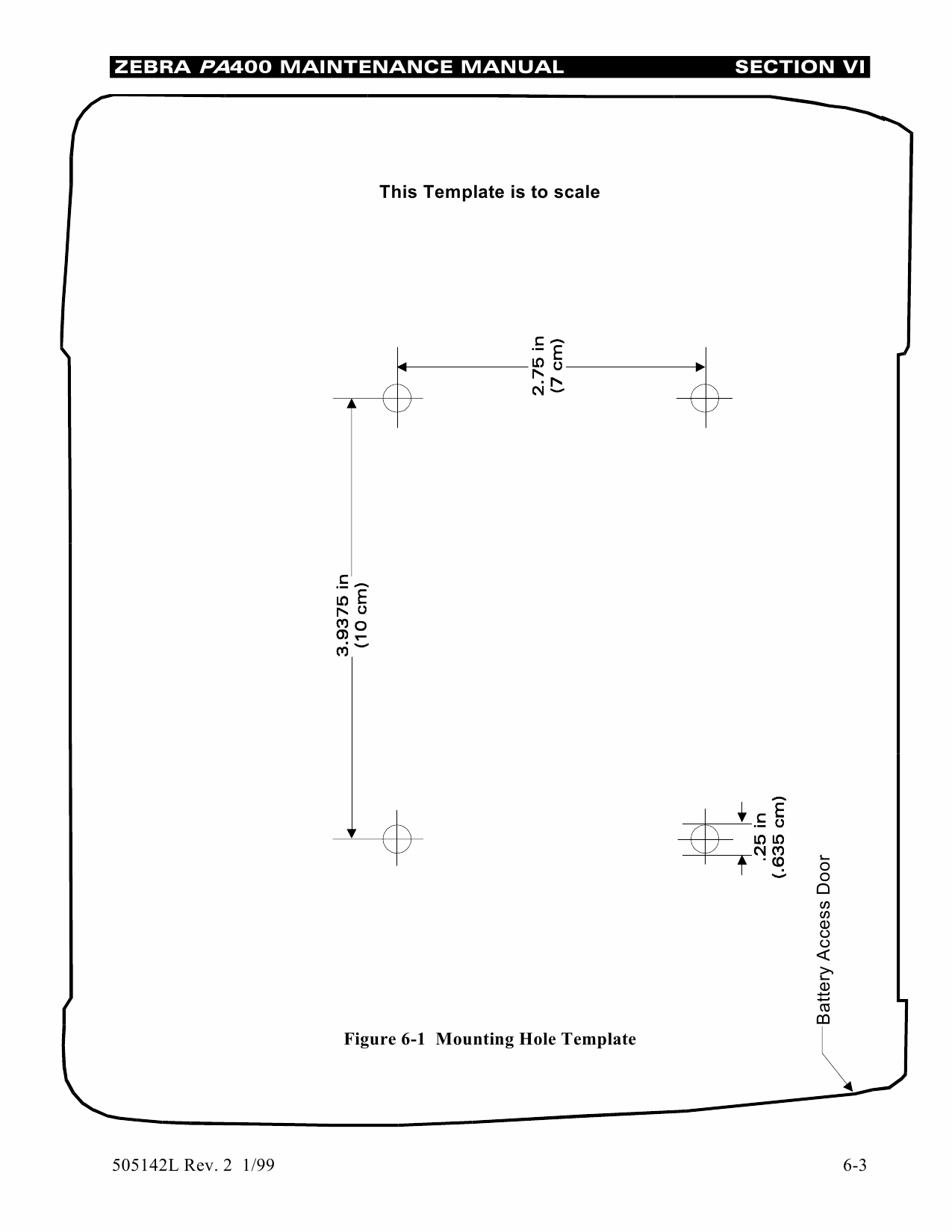 Zebra Label PT400 Maintenance Service Manual-6